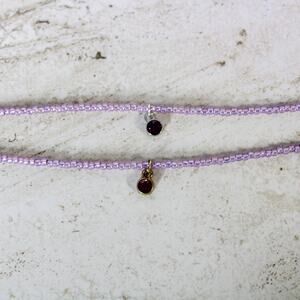 February Birthstone Bracelet | Amethyst-Inspired Charm Jewelry